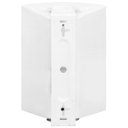 Haut-parleurs stéréo muraux 2pcs blanc intérieur extérieur 100W 