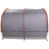 Tente de rangement pour vélos Gris et orange 256 x 222 x 182 cm 