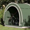Tente de rangement pour vélos avec toit Vert 256 x 222 x 182 cm 