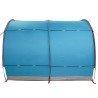 Tente de rangement pour vélos avec toit Bleu 256 x 222 x 182 cm 