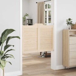 Portes battantes à persiennes 2paires 80x100 cm bois massif Pin 