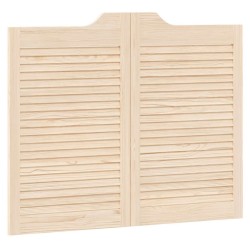 Portes battantes à persiennes 2paires 80x100 cm bois massif Pin 