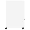 Support d'imprimante avec roulettes blanc 60x48x74 cm 