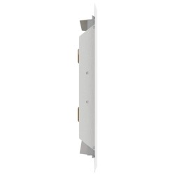 Panneau d'Accès 2 pcs Blanc 20 x 20 cm Acier 
