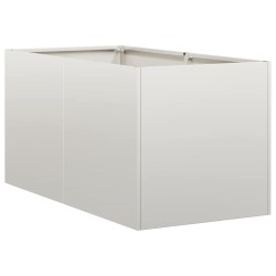 Jardinière 40x80x40 cm acier inoxydable 