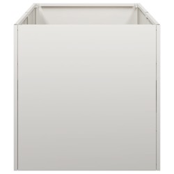 Jardinière 40x80x40 cm acier inoxydable 