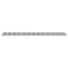 Plaques d'Aluminium en Damier 4 pcs Antidérapantes 100x20 cm 