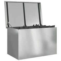Boîte de Rangement Extérieure Argent 80 x 50.5 x 50 cm 