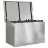 Boîte de Rangement Extérieure Argent 80 x 50.5 x 50 cm 