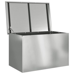 Boîte de Rangement Extérieure Argent 80 x 50.5 x 50 cm 