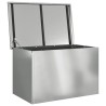 Boîte de Rangement Extérieure Argent 80 x 50.5 x 50 cm 