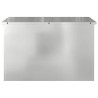 Boîte de Rangement Extérieure Argent 80 x 50.5 x 50 cm 