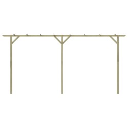 Pergola de jardin 410 x 40 x 203 cm Bois 