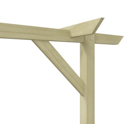 Pergola de jardin 410 x 40 x 203 cm Bois 