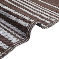 Tapis de jardin ARAKIL Marron Polypropylène 300 x 400 cm 