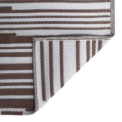 Tapis de jardin ARAKIL Marron Polypropylène 300 x 400 cm 