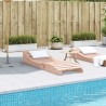 Chaise longue 205x60x31,5 cm bois massif de douglas 