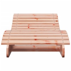 Chaise longue 205x60x31,5 cm bois massif de douglas 