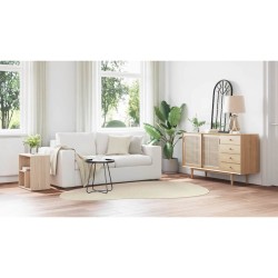 Tapis Beige 160 x 230 cm Polyester 