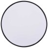 Lumières de plafond dôme noir Ø 38 cm tissu E27 