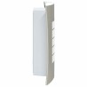 Appliques Murales Extérieures 2 pcs Argent Acier Inoxydable IP44 