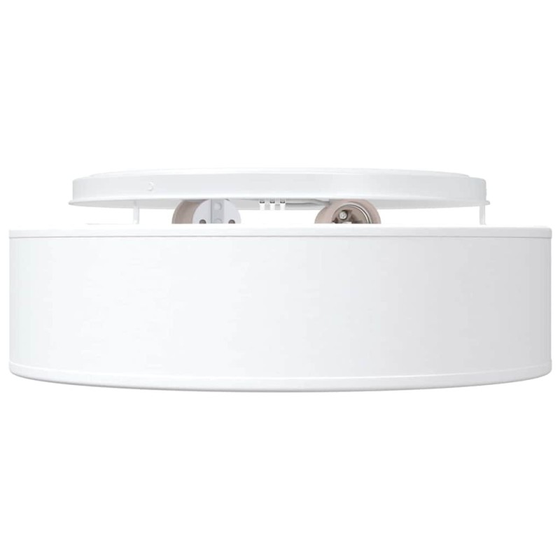 Plafonniers Encadrés Blanc Ø 38 cm Tissu E27 