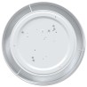 Plafonniers Encadrés Blanc Ø 38 cm Tissu E27 