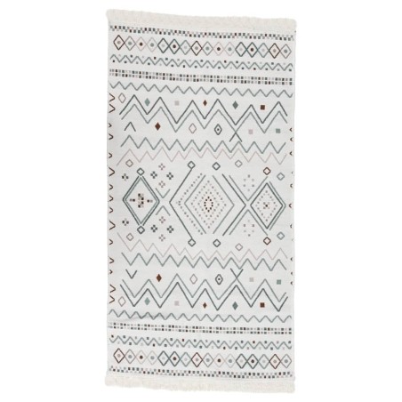 Tapis Beige et bleu 120x180 cm Coton 