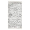 Tapis Beige et bleu 120x180 cm Coton 