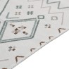 Tapis Beige et bleu 120x180 cm Coton 