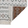 Tapis Beige et bleu 120x180 cm Coton 