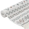 Tapis Beige et bleu 120x180 cm Coton 