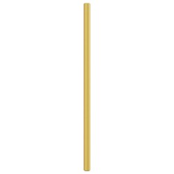 Poignées d'armoire 10 pcs doré 224 mm acier inoxydable 
