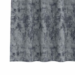 Rideaux en velours 2 pièces avec œillets gris argenté 245 x 140 cm 