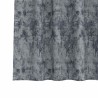 Rideaux en velours 2 pièces avec œillets gris argenté 245 x 140 cm 