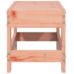 Repose-pied de jardin 62x30x32 cm bois massif de douglas 