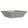 Bacs à plantes de jardin , 5 pcs, 50x50x15 cm en acier corten. 