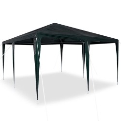 Tente de fête verte 4x4 m PE 