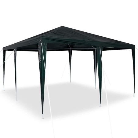Tente de fête verte 4x4 m PE 