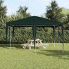 Tente de fête verte 4x4 m PE 