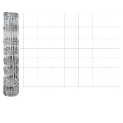Poteaux de clôture 11 pcs U-Channel 80 cm Acier galvanisé 