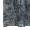 Paire de rideaux en velours 2 pièces avec œillets gris argent, 245 x 140 cm 