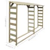 Abri de bois de chauffage 300 x 44 x 176 cm Pinède imprégnée 