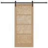 Porte coulissante avec kit de quincaillerie 86x198,5 cm Bois massif pin 