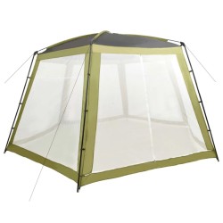 Tente de piscine Tissu 590x520x250 cm Vert 