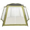 Tente de piscine Tissu 590x520x250 cm Vert 