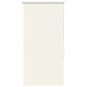 Store enrouleur occultant blanc cassé 70x130cm largeur du tissu 