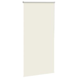 Store enrouleur occultant blanc cassé 70x130cm largeur du tissu 