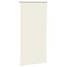 Store enrouleur occultant blanc cassé 70x130cm largeur du tissu 