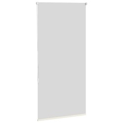 Store enrouleur occultant blanc cassé 70x130cm largeur du tissu 